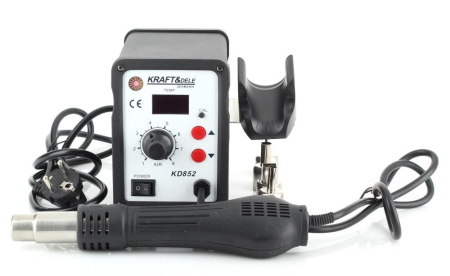 Statie de lipit cu aer cald 2in1 4 duze 700W (KD852) [0]