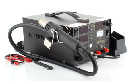Statie de lipit cu aer cald si letcon 5 in 1 800W (KD856) [7]