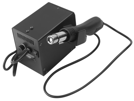 Statie de lipit sudura plastic aer cald rece 2 in 1 letcon + accesorii 148 × 99 × 134 mm afisaj LCD (KD3464) [9]