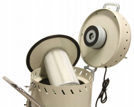 Statie mobila de sablare profesionala cu nisip 106L cu aspirator incorporat aparat masina sablat (08-1105) [6]