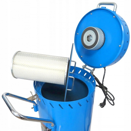 Statie mobila de sablare profesionala cu nisip 106L cu aspirator incorporat aparat masina sablat (BP-4258) [5]