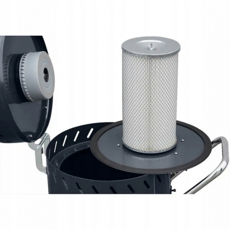 Statie mobila de sablare profesionala cu nisip 106L cu aspirator incorporat aparat masina sablat (P105) [1]