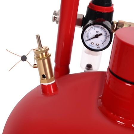 Statie mobila de sablare profesionala cu nisip mobila 19L aparat masina sablat + accesorii (KD5879) [7]