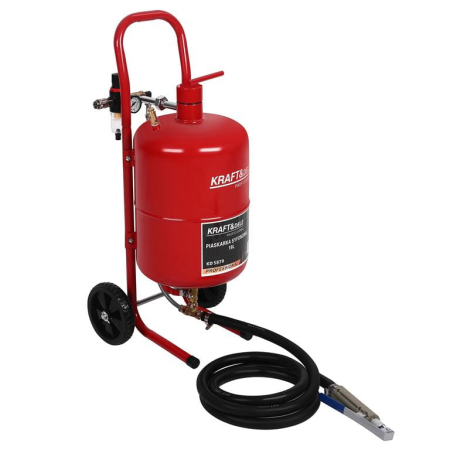 Statie mobila de sablare profesionala cu nisip mobila 19L aparat masina sablat + accesorii (KD5879) [10]