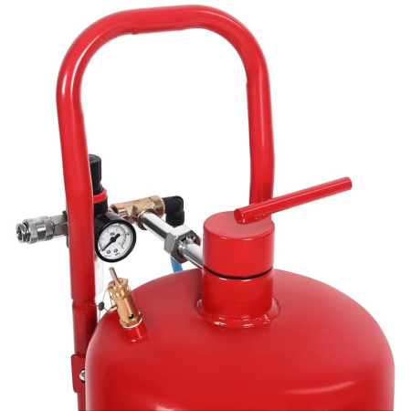 Statie mobila de sablare profesionala cu nisip mobila 19L aparat masina sablat + accesorii (KD5879) [9]