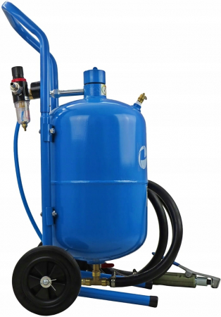 Statie mobila de sablare profesionala cu nisip mobila 19L aparat masina sablat (M80509R) [4]