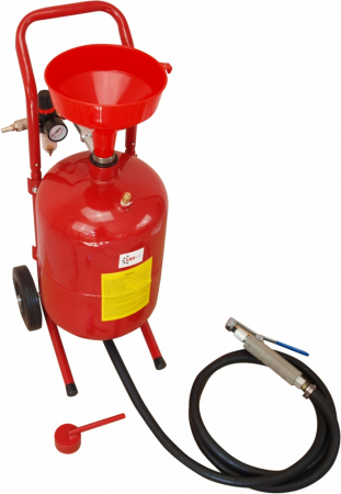 Statie mobila de sablare profesionala cu nisip mobila 19L aparat masina sablat (XH-T0510-1) [5]