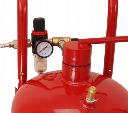 Statie mobila de sablare profesionala cu nisip mobila 19L aparat masina sablat (XH-T0510-1) [2]