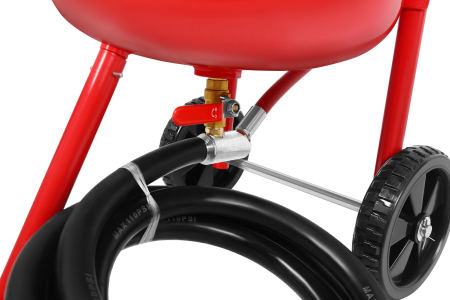 Statie mobila de sablare profesionala cu nisip mobila 38L aparat masina sablat + accesorii (KD5854) [13]