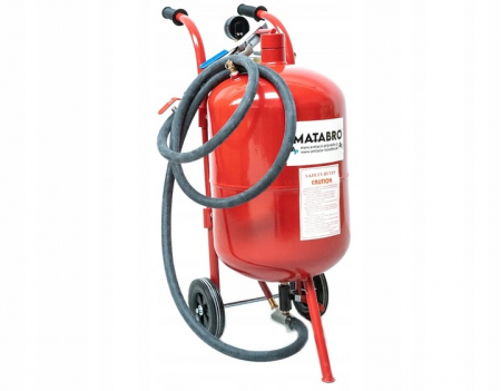 Statie mobila de sablare profesionala cu nisip mobila 38L aparat masina sablat (MB-SB38L) [3]