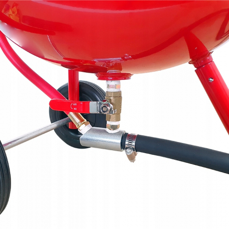 Statie mobila de sablare profesionala cu nisip mobila 38L aparat masina sablat (SB001) [6]