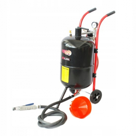 Aparat sablat curatat - Statie mobila de sablare profesionala cu nisip mobila 38L aparat masina sablat (T06510)