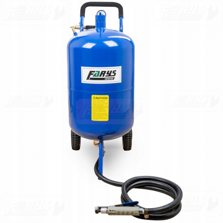 Statie mobila de sablare profesionala cu nisip mobila 76L aparat masina sablat (FR7011N) [3]