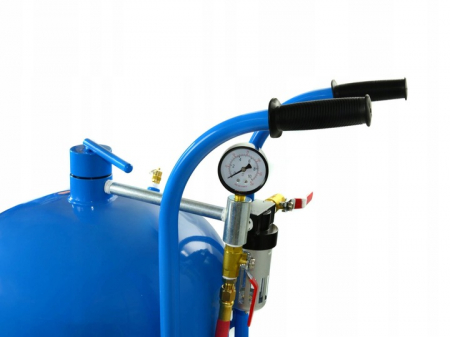 Statie mobila de sablare profesionala cu nisip mobila 76L aparat masina sablat (G-SB76L) [4]