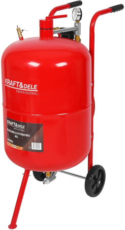 Statie mobila de sablare profesionala cu nisip mobila 80L aparat masina sablat + accesorii (KD5855) [15]