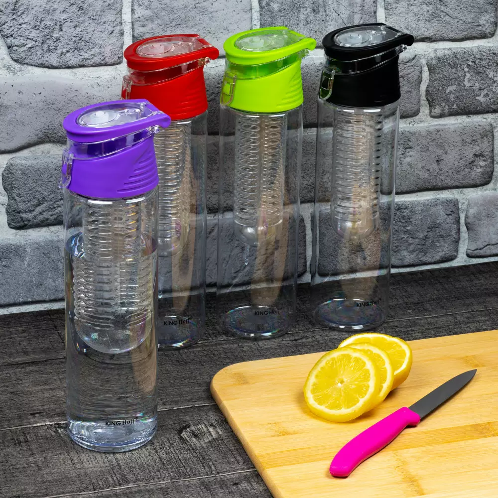Sticla de apa din tritan 0,8l diverse culori (KH-1192) [8]