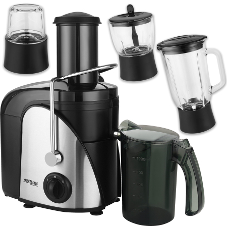 Produse noi (necategorizate) - Storcator de fructe  tocator multifunctional 1500 W + accesorii (KD4137)