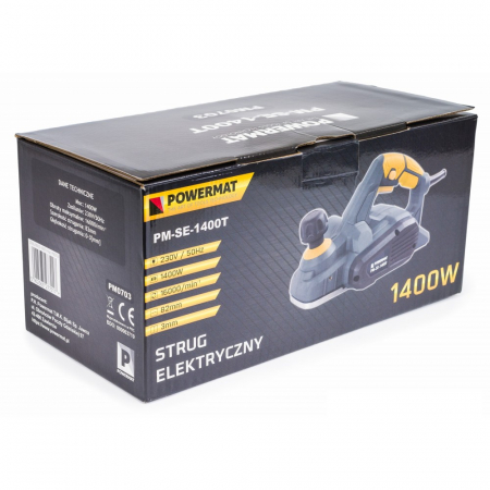Rindea electrica 1400W aparat masina rindeluit de mana (PM0703) [7]