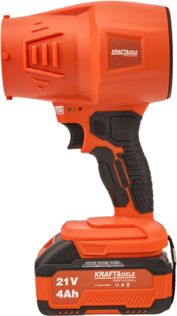 Suflanta aer cu acumulator 21V 4.0Ah 800W pentru curatare frunze si praf cu viteza 220 km/h (KD3591) [3]