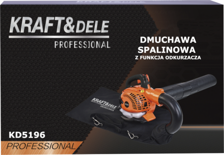 Suflanta benzina cu aspirare 3.8 CP, 26 cmc, 380 km/h, sac colectare, pornire manuala (KD5196) [17]