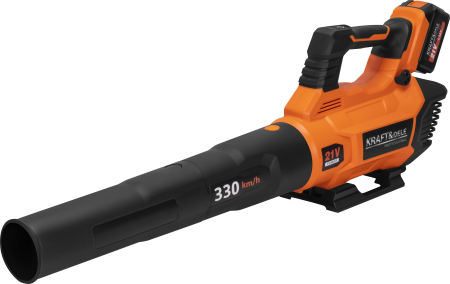 Altele - Suflanta de frunze cu acumulator 21V, 2x4Ah, viteza aer 330 km/h (KD3446)