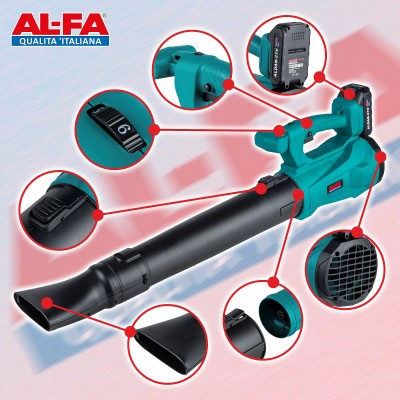 Suflanta de gradina pe acumulator 21V 2Ah cu 6 trepte de viteza (ALDAB-21V) [1]