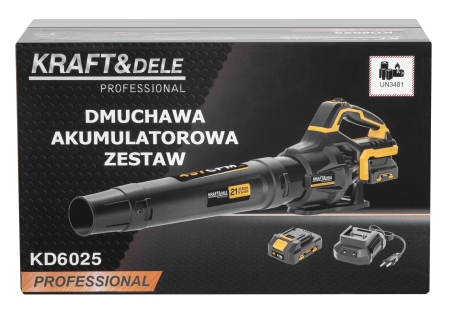 Suflanta fara fir 21V 2Ah pentru frunze si resturi (KD6025) [16]