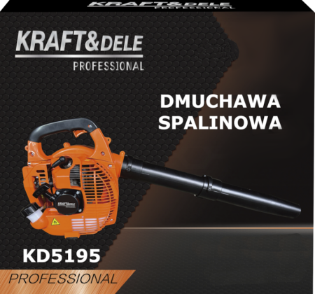 Suflanta pe benzina 26 cm³ 2,8 CP cu viteza aerului de 350 km/h (KD5195) [13]