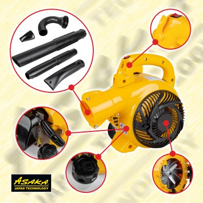 Suflanta pe benzina 4 in 1 4.1CP motor 42.4cc in 2 timpi (ASDS41) [12]