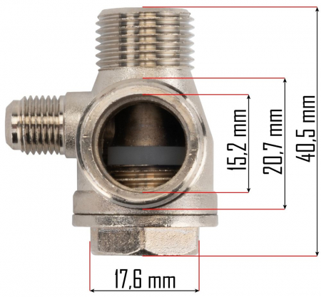 Supapa de sens compresor valva aer comprimat (PM-KO-24T-50T-ZZ) [2]