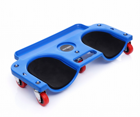 Scaune mese organizatoare atelier - Suport genunchi tip carucior pentru service auto (KD10664)