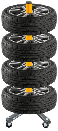 Suport mobil pentru 4 roti auto pliabil 100 kg cu 4 roti si anvelope pana la 235 mm PM1473 (PM-MSNK-235T) [7]