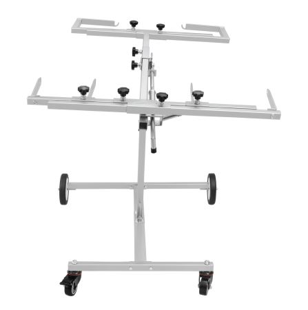 Suport mobil pentru vopsire caroserie cu latime reglabila si 4 roti (KD3583) [4]