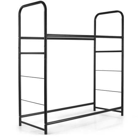 Suport pentru 8 roti si anvelope, jante auto din aliaj si otel, stand depozitare 118 cm (M90052) [1]