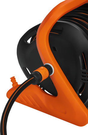 Suport pentru furtun de gradina 20m + 2m cu manivela si tuburi aluminiu (KD2156) [6]