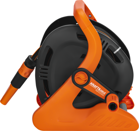 Suport pentru furtun de gradina 20m + 2m cu manivela si tuburi aluminiu (KD2156) [2]