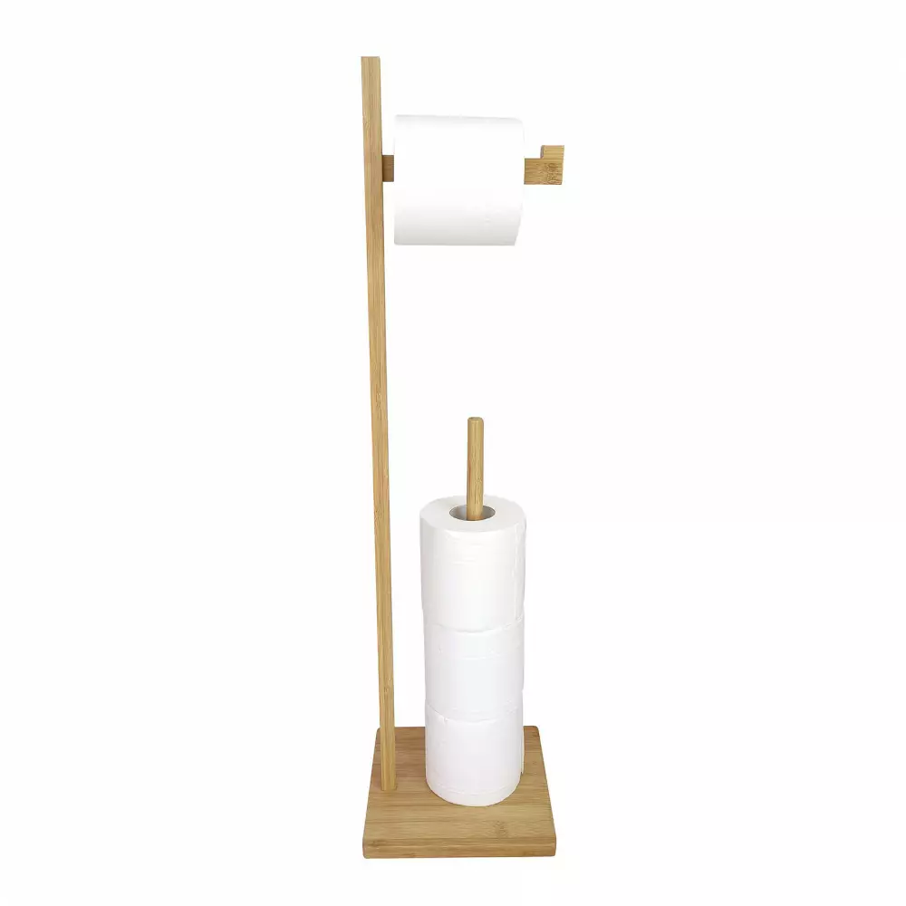 Suport pentru hartie igienica bambus (KH-1692) [1]