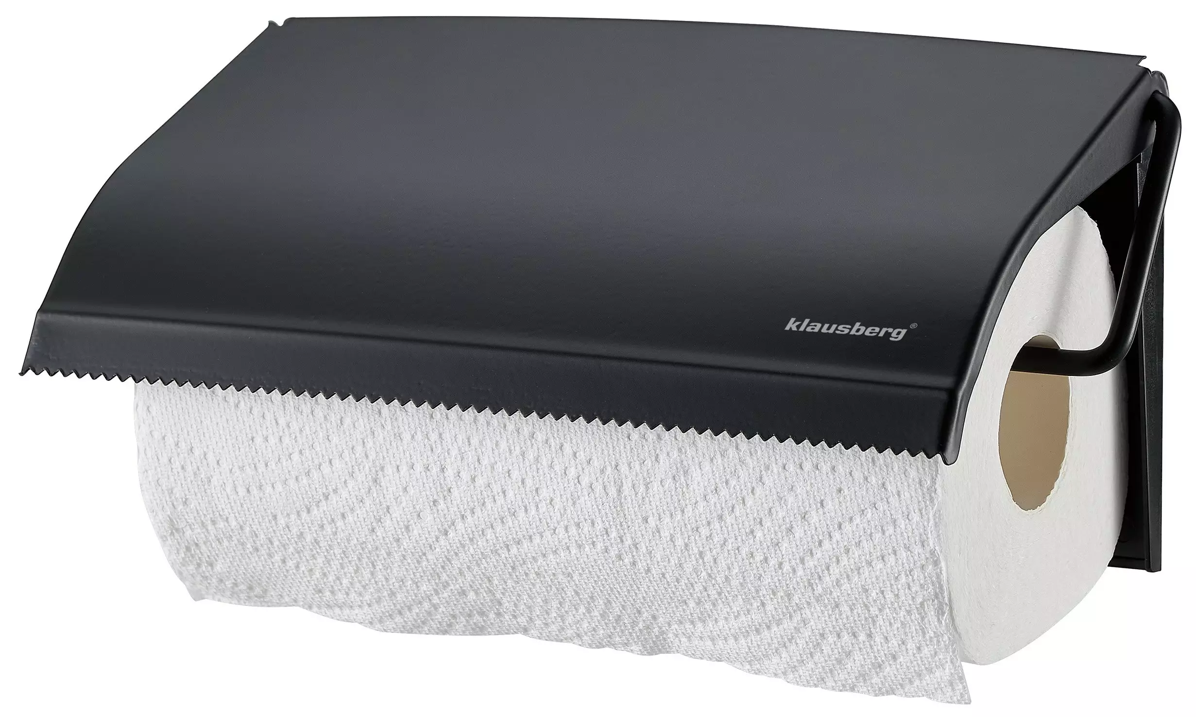 Suporturi pentru hartie de bucatarie - Suport pentru role de hartie de bucatarie negru (KB-7714)