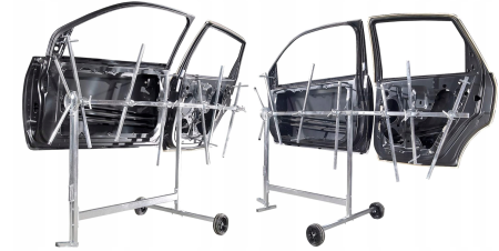 Suport pentru vopsire auto cu 3 brate, rotatie 360° (KD3582) [9]