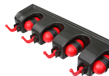 Suport perete pentru unelte de gradina - 5 manere si 6 carlige (M90089) [8]