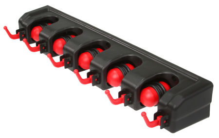 Suport perete pentru unelte de gradina - 5 manere si 6 carlige (M90089) [5]