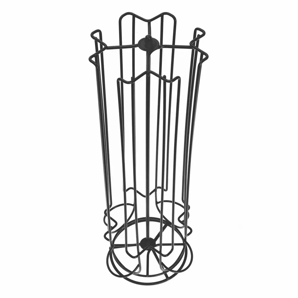 Suport rotativ pentru capsule de cafea din otel negru 15x35cm (KH-1570) [2]