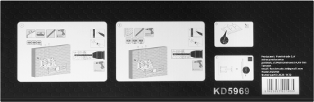 Suport TV de perete pivotant 32-65 inch, 40 kg, VESA 400x400 (KD5969) [16]
