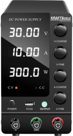 Sursa alimentare laborator 0-30V 0-10A cu afisaj digital si reglaj precis (KD5871) [4]