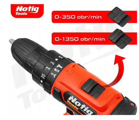 Surubelnita cu impact cu acumulator 20V 2x2.0Ah fara perii cu cuplu 45Nm si LED (N4343) [3]