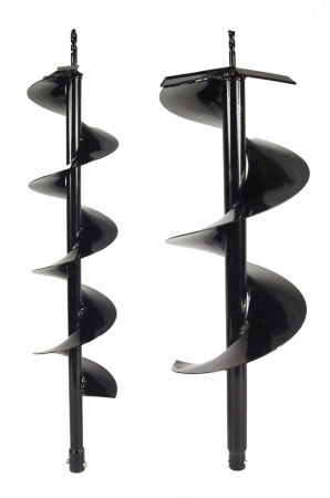 Motoburghiu foreza pamant gheata 6.5CP cu extensie prelungitor + 3 burghii 150, 200, 250mm (12261) [1]