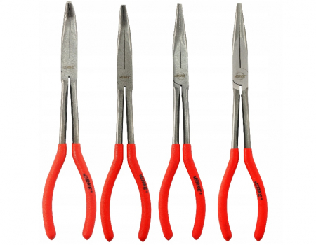 Set 4 clesti lungi cu varf indoit 280mm (V87060) [2]