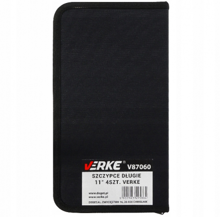 Set 4 clesti lungi cu varf indoit 280mm (V87060) [4]