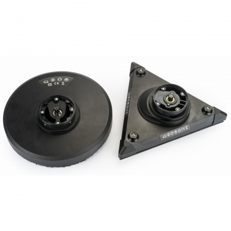 Masina, aparat slefuit pereti 1450W 2 in 1 282mm 225mm cu aspirare extensibil girafa cu lumina LED (PM0652) [3]