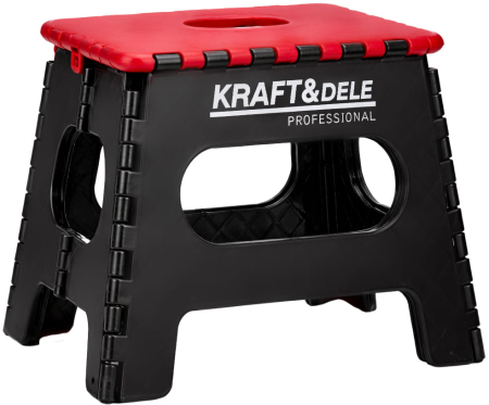 Altele - Taburet scaun pliabil plastic cu maner 135kg (KD10749)